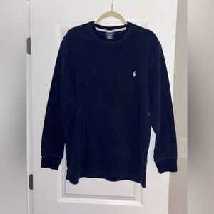 Polo Ralph Lauren XXL Navy Blue Long Sleeve Shirt